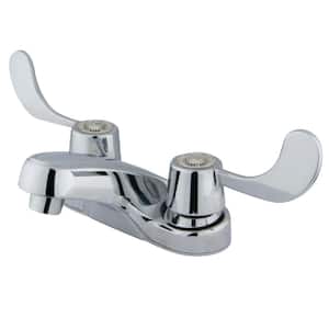 Vista 4 in. Centerset 2-Handle Bathroom Faucet in Polished Chrome