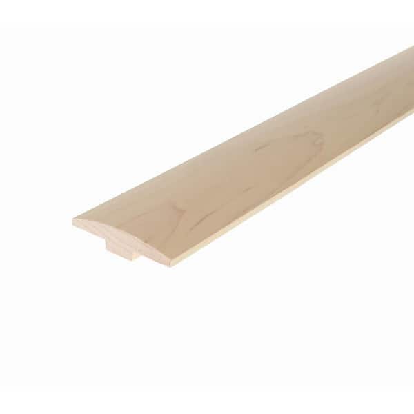 ROPPE Solid Hardwood Aria 0.28 in. T x 2 in. W x 78 in. L Matte T-Molding