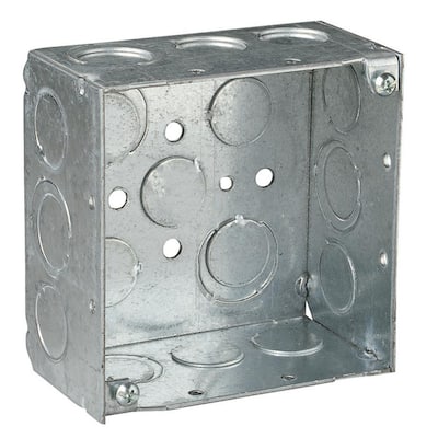 Metal 4 x 4 4 x 4 COLE-PARMER AO-18527-51 Digi-Sense Temperature Outlet Box 