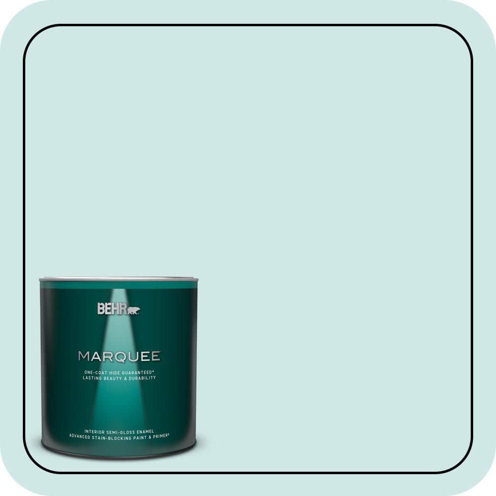 1 qt. Home Decorators Collection #HDC-WR14-5 Icicle Mint Semi-Gloss Enamel Interior Paint & Primer price history on PriceWatchPro