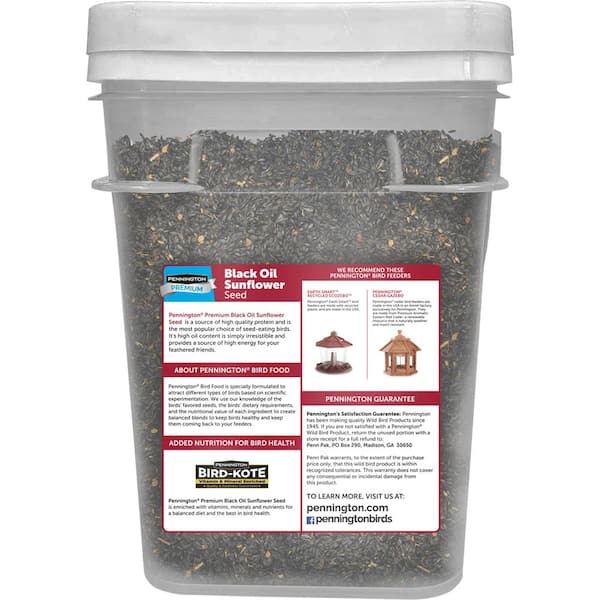 Pennington Premium 11 lb. Black Oil Sunflower Bird Seed Food