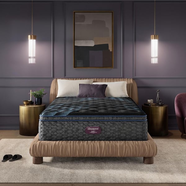 World Class Level 4-Queen Plush Pillow Top 16.25 in. Mattress