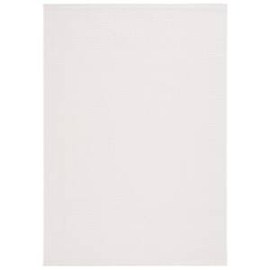 SAFAVIEH Sisal All-Weather Ivory 7 ft. x 7 ft. Solid Woven Indoor ...