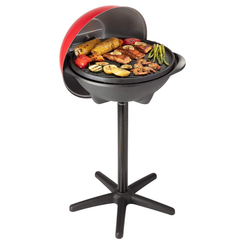 Cuisinart Red 2-in-1 Indoor/Outdoor Electric Grill