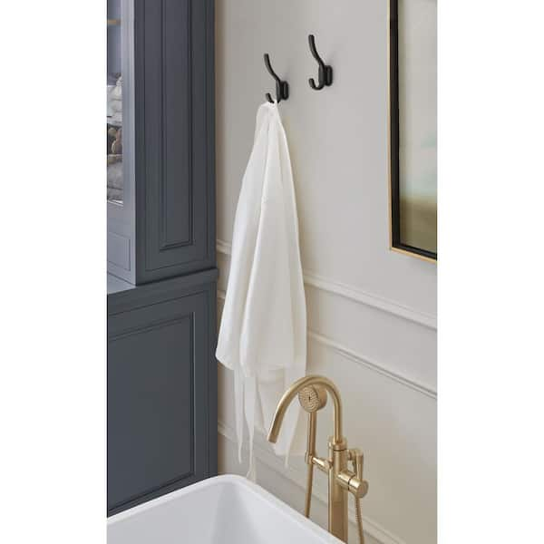 Amerock HBX36693MB Granlyn Collection Double Wall Hook, Matte