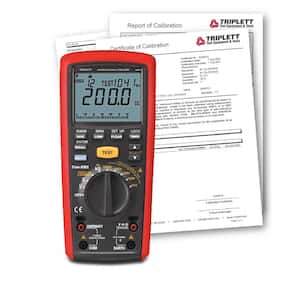 MG500 Digital Insulation Resistance Tester with Certificate of Traceability to N.I.S.T.