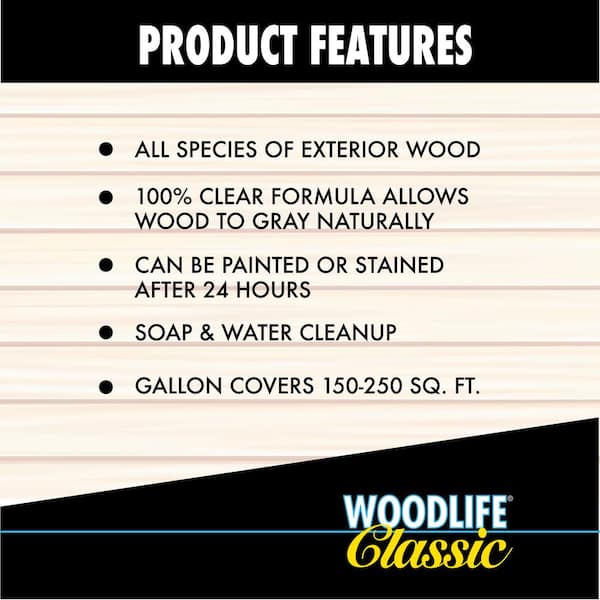 Wolman 1 Gal. Classic Clear Above Ground Wood Preservative 903
