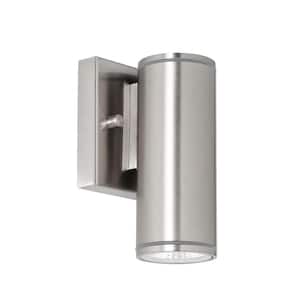 Beverly 1 Light Satin Nickel Wall Sconce with Metal Shade