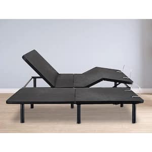 Black King - Split Adjustable Bed Frame