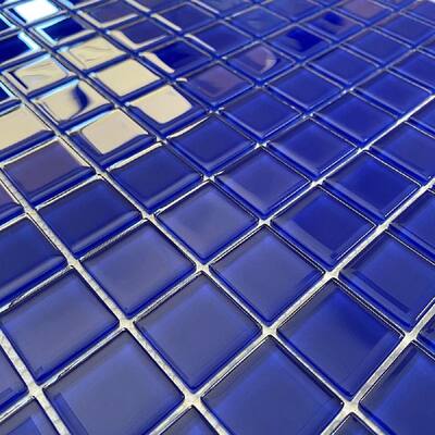 Cobalt Blue - Tile - Flooring - The Home Depot