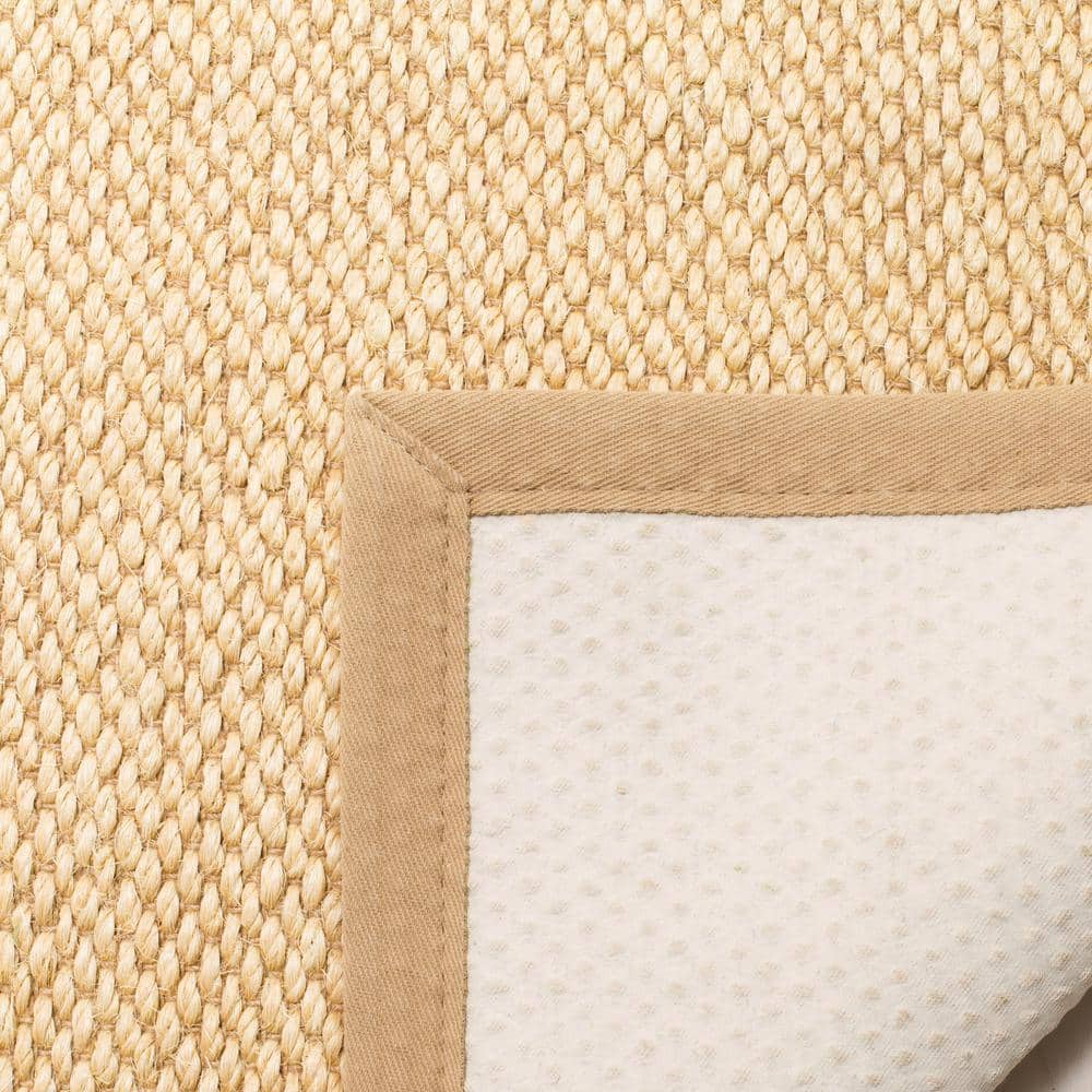 Coastal Ivory Hand-Knotted Jute 3' x 5' Area Rug