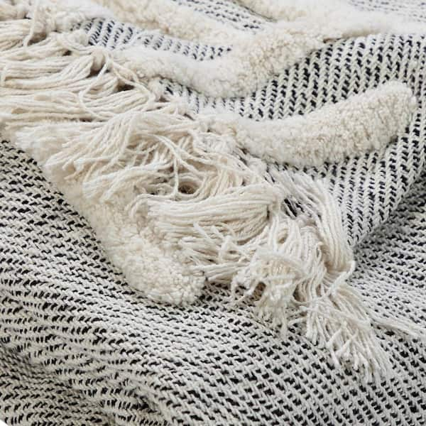 Stayhome 2020 Blanket Crochet Kit 1 Cream