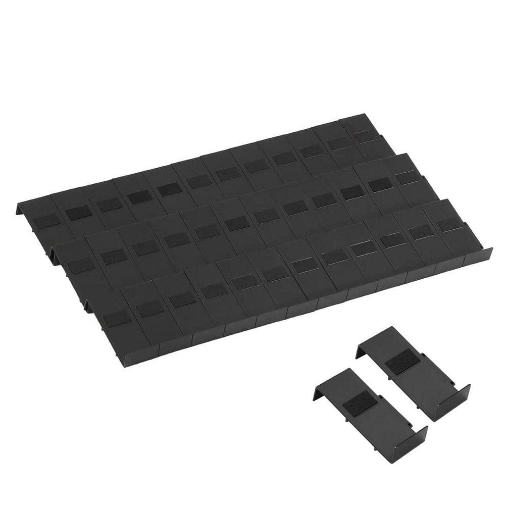 JFVKAF 36PCS Interlocking Expandable Spice Rack Tray Insert Drawer ...