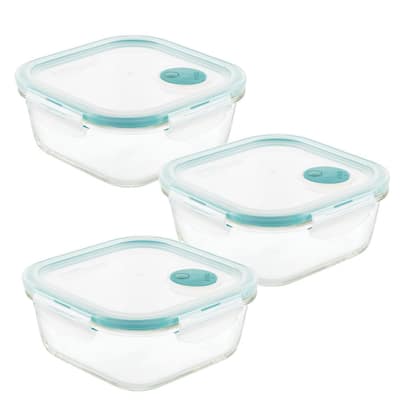 Oggi Clarity Leak-Proof Airtight Food Storage Container - Ultra clear, BPA  free, Sealable Container with Lid, Ideal for kitchen storage, Kitchen