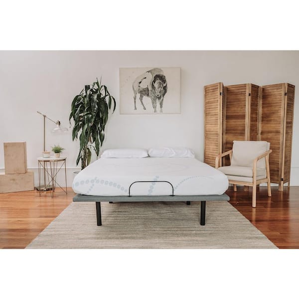 OMNE SLEEP 8 in. Firm Luxury Memory Foam Smooth Top Twin Mattress