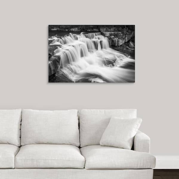 GreatBigCanvas "Taughannock Rapids" by Tony Sweet Canvas Wall Art