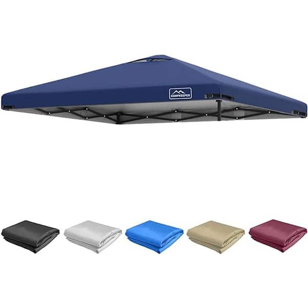 Unbranded 10 ft. x 10 ft. Navy Blue Pop Up Canopy Top Replacement Cover Roof with Air Vent for Outdoor Sun Shade Top Only