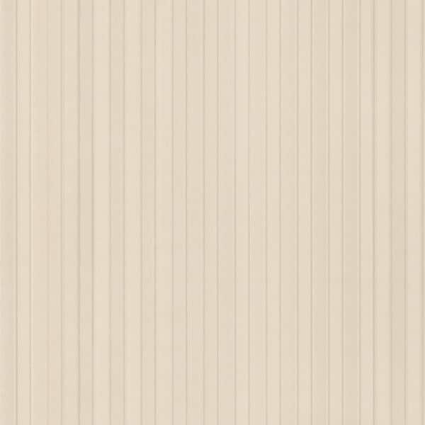 1/2 in. Stripe Embossed Wallpaper in Pearl Tones