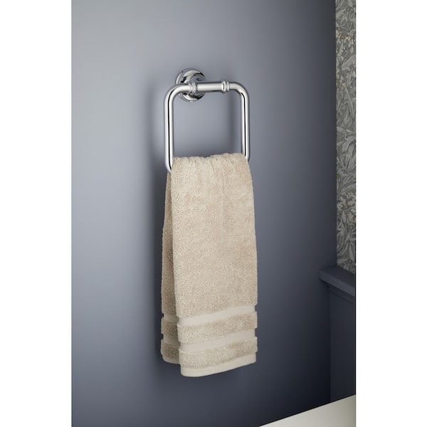 KOHLER Bellera Wall Mounted Towel Ring in Polished Chrome