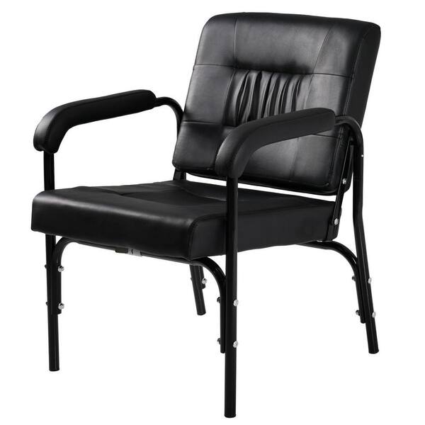 PU Leather Reclining Salon Chair Shampoo Chair for Barber Hair
