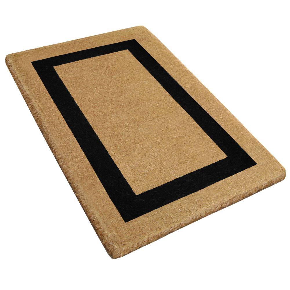 Personalized 30" x 48" Heavy-Duty Coir Outdoor Doormat