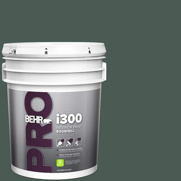 BEHR PRO 5 gal. #S420-7 Secluded Woods Eggshell Interior Paint