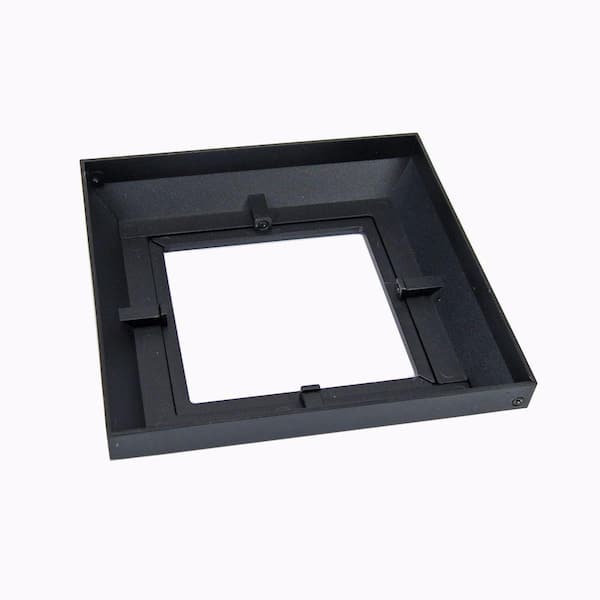 Fortress Building Products 3-in x 3-in Fortress Accents Black Sand Aluminum Deck Post Cap