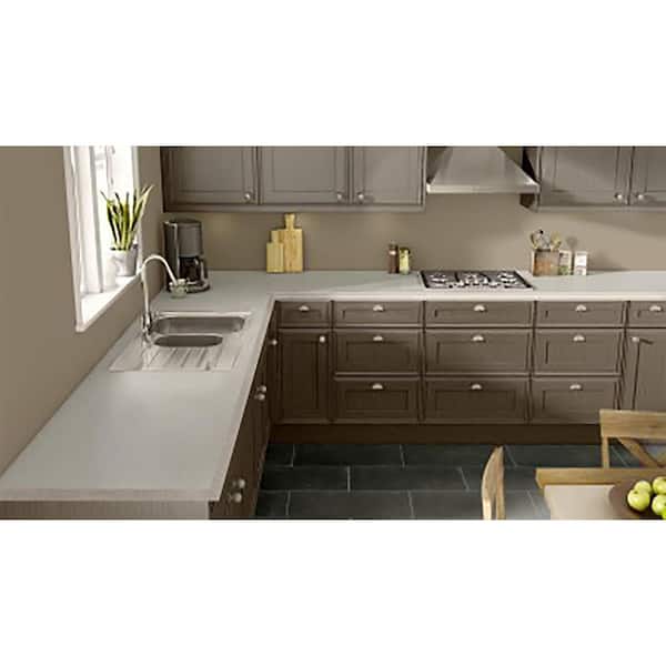Solid Surface Countertop Sample in Cashmere Mirage