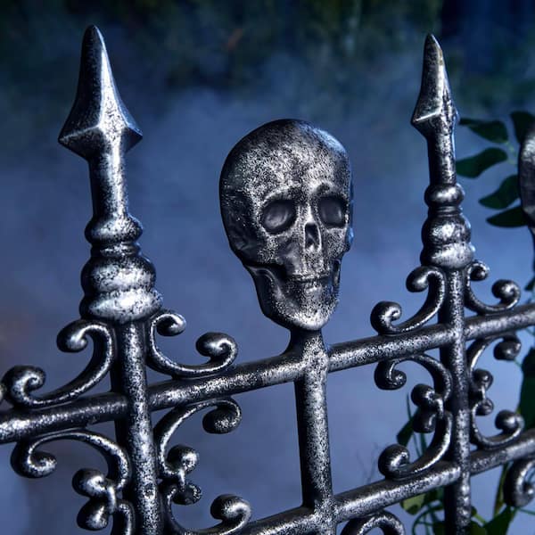 Halloween fence discount
