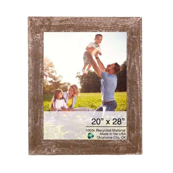 HomeRoots Victoria 20 in. W. x 28 in. Espresso Brown Picture Frame