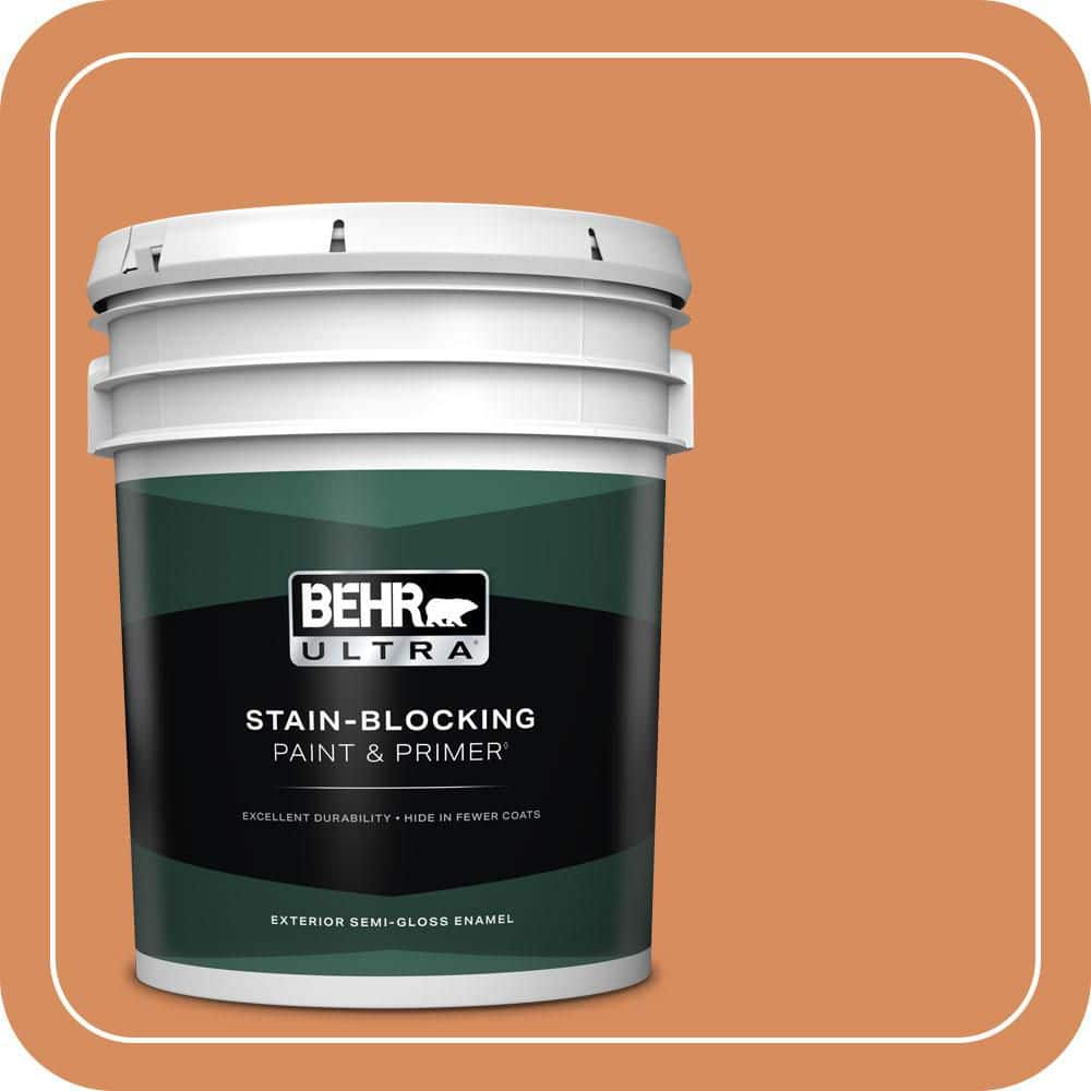 5 gal. #M220-6A Blazing Autumn Semi-Gloss Enamel Exterior Paint & Primer price history on PriceWatchPro