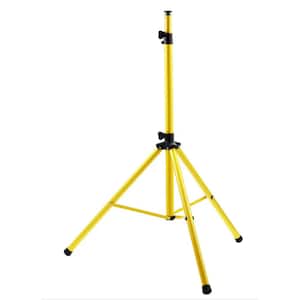 Yellow Heavy-Duty Tripod Stand, Pairs with XLE Series Dual Head or Single Head Light