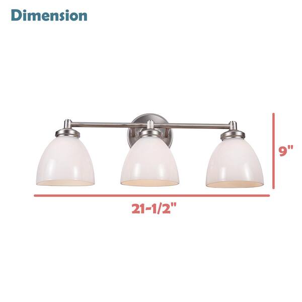 Aspen Creative 62238, 1-Light Bathroom Vanity, 9\" Wide...