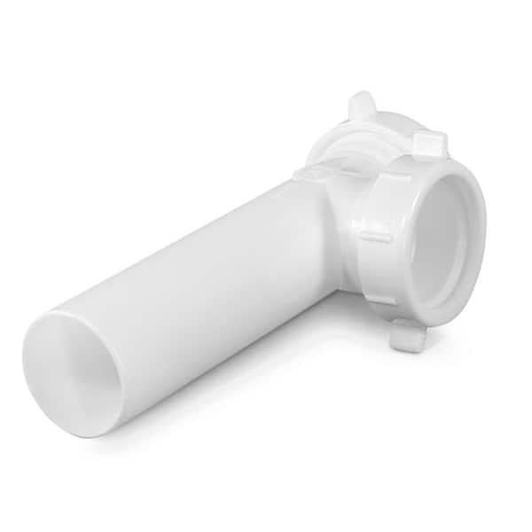 PLUMBFLEX 1-1/2 in. x 5 in. L Polypropylene End Outlet Tee for Trap for Tubular Drain Applications