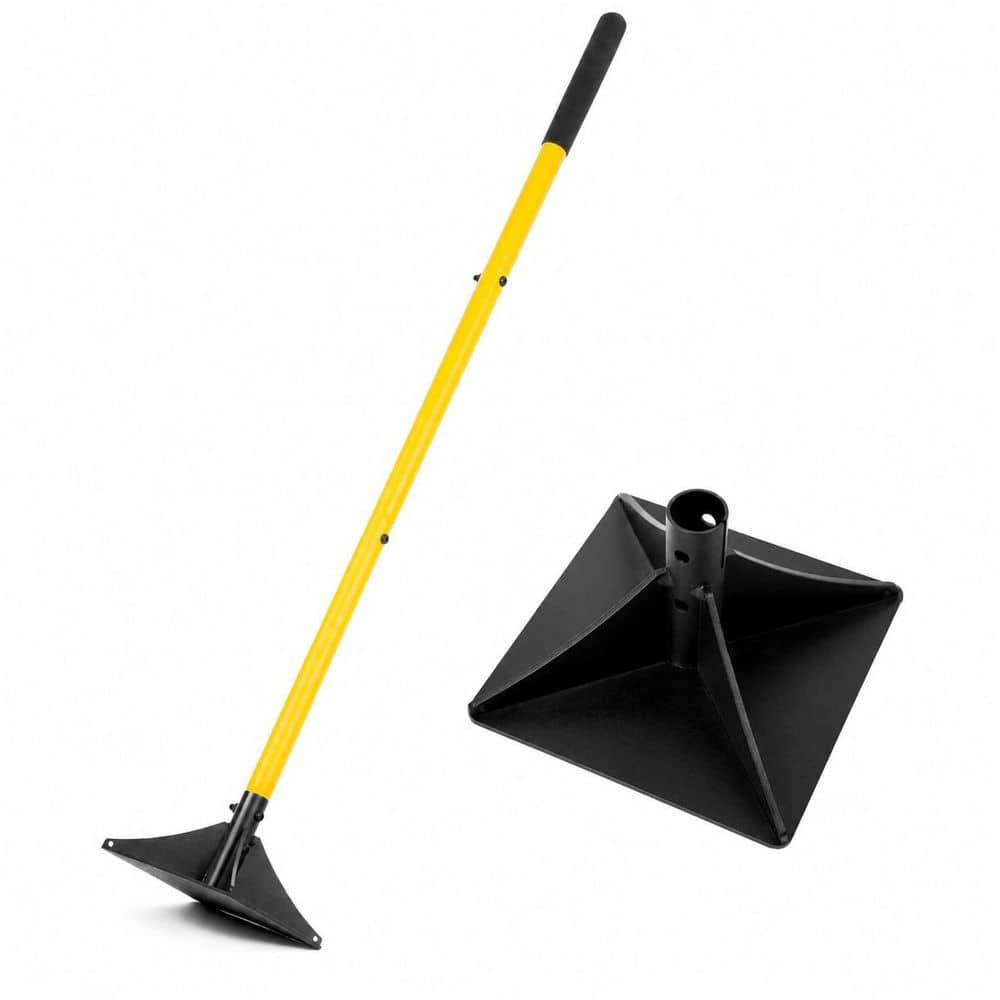 48 in. Steel Handle Steel Shovel Tamper Tool for Compacting Soil Gravel Sand Asphalt Paver Driveway Garden Ground price history on PriceWatchPro