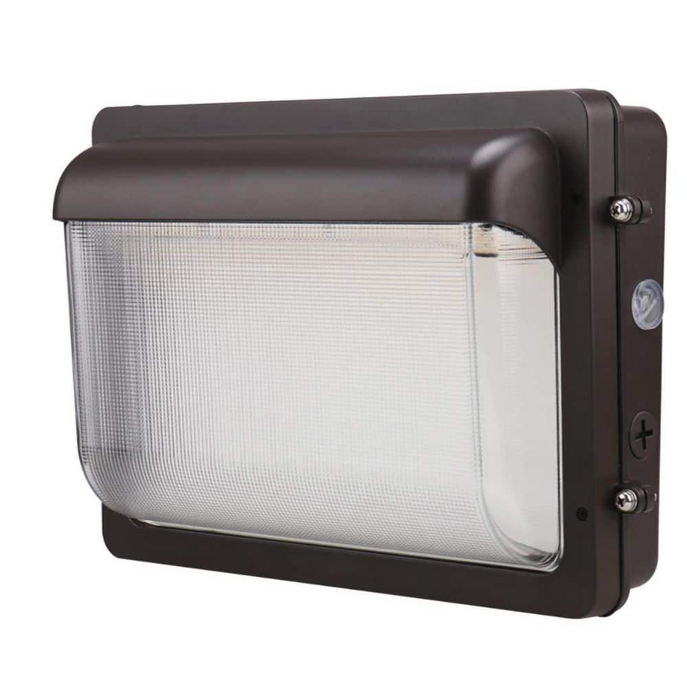 Low Profile Wall Pack Size 2, Bronze Finish, Lumen Selectable (3,900-7,800 lumens 30W-40W-50W-60W) Integrated LED price history on PriceWatchPro
