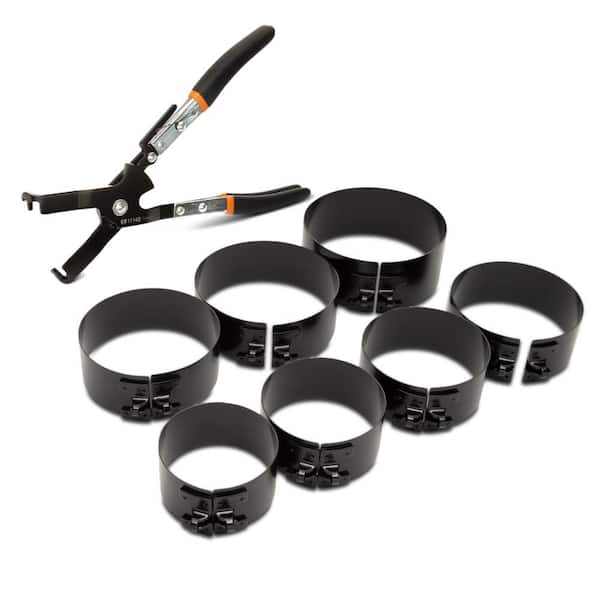 GEARWRENCH 2-7/8 in. x 4-3/8 in Piston Ring Plier Compressor Set (8-Piece)