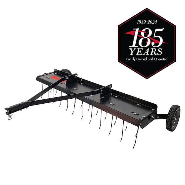 Brinly-Hardy 48 in. Tow-Behind Dethatcher for Lawn Tractors and Zero-Turn Mowers