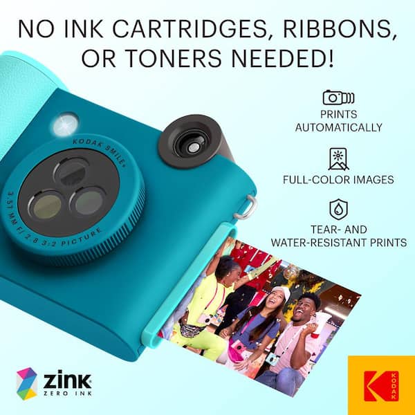 スマホアクセサリー Kodak Instant 2 in 1 Camera (C210) Amazon.co.jp: KODAK インスタントカメラプリンター C210