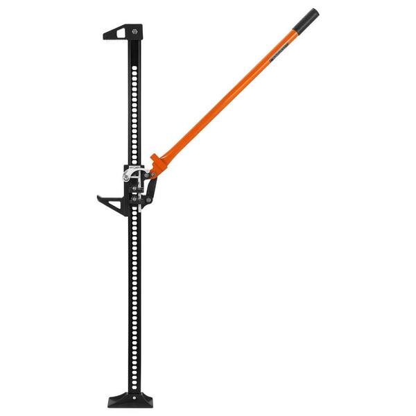 33" Utility High Lift Farm Jack with Anti-slip Handle, 7000 LBS Capacity Ratcheting Off Road Utility Jack