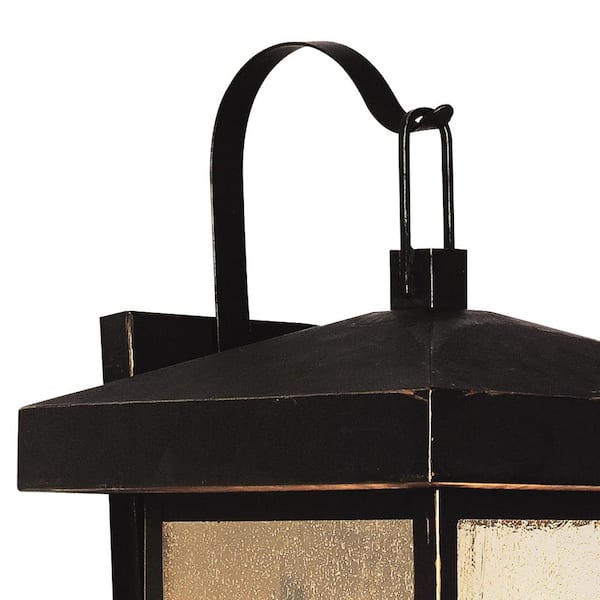 Bel Air Lighting Santa Cruz 3 Light Weathered Bronze Outdoor Wall