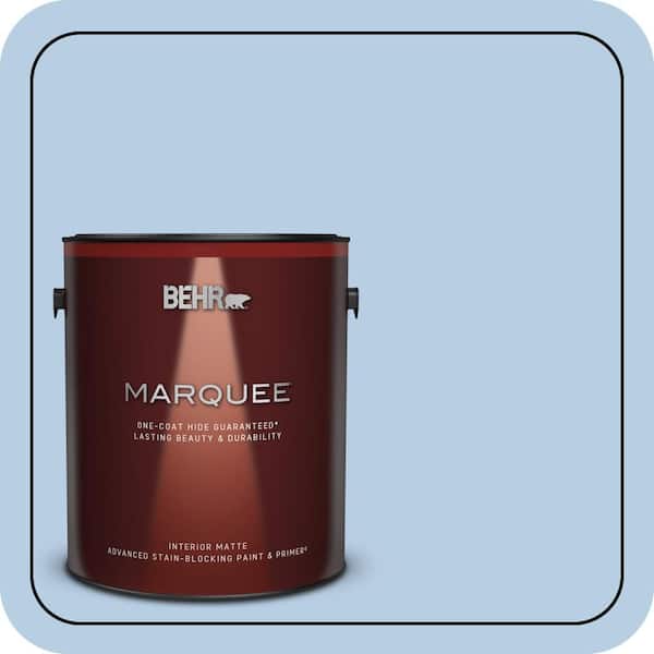 BEHR MARQUEE 1 gal. #570C-3 Tender Twilight Matte Interior Paint & Primer