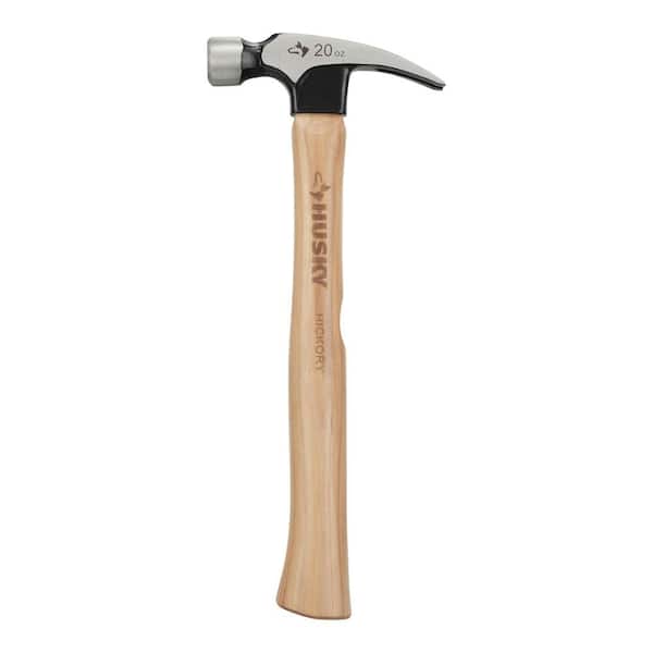 Husky 20 oz. Hickory Straight Hammer