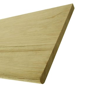 Stair Parts 3/4 in. x 11-1/2 in. x 48 in. Red Oak Stair Tread