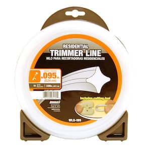 Residential 220 ft. 0.095 in. Universal 4 Point Star Trimmer Line with Line Cutting Tool