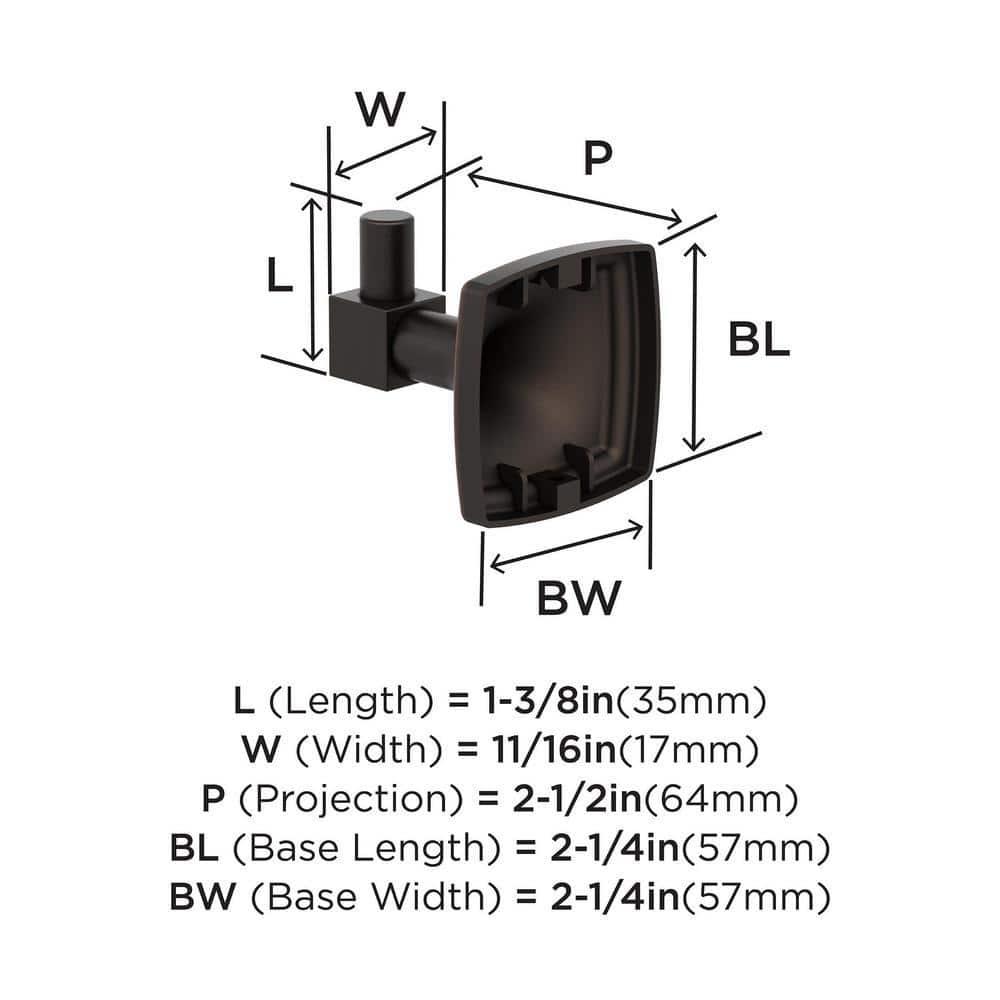 Oil Rubbed Bronze Wall Mounted Single Robe Hook