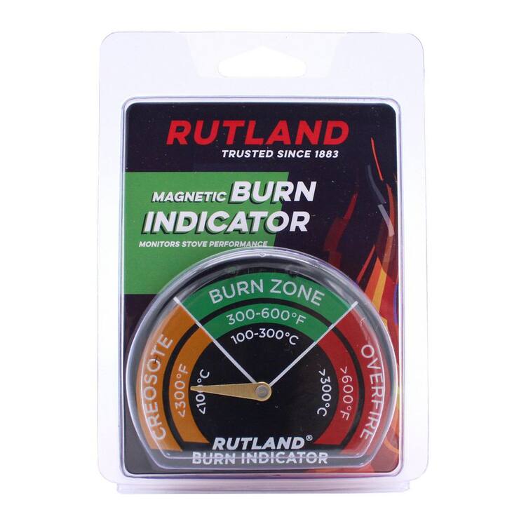 Rutland Stove Thermometer/Burn Indicator
