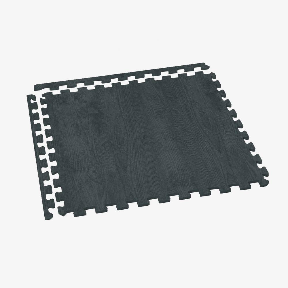 Countryside Flagstone Printed Wood Grain 24 in. x 24 in. x 3/8 in. Interlocking Foam Flooring Mat 25 Tiles 100 sq. ft. price history on PriceWatchPro