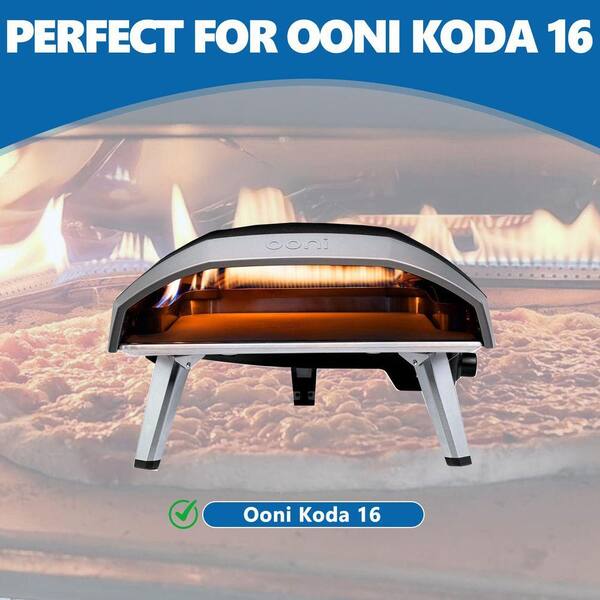 UUDULY Cordierite 20.5 in. Pizza Stone Baking Board Set for Ooni