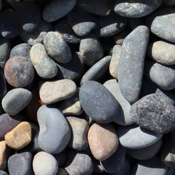 Butler Arts 1.10 cu. ft. 75 lbs. 1/4 in. to 1/2 in. Mixed Mexican Beach Pebble (40-Bag Contractor Pallet)